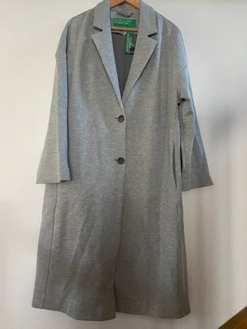 Manteau gris Benetton taille M Neuf