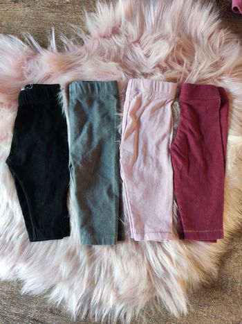 Lot de 4 leggings