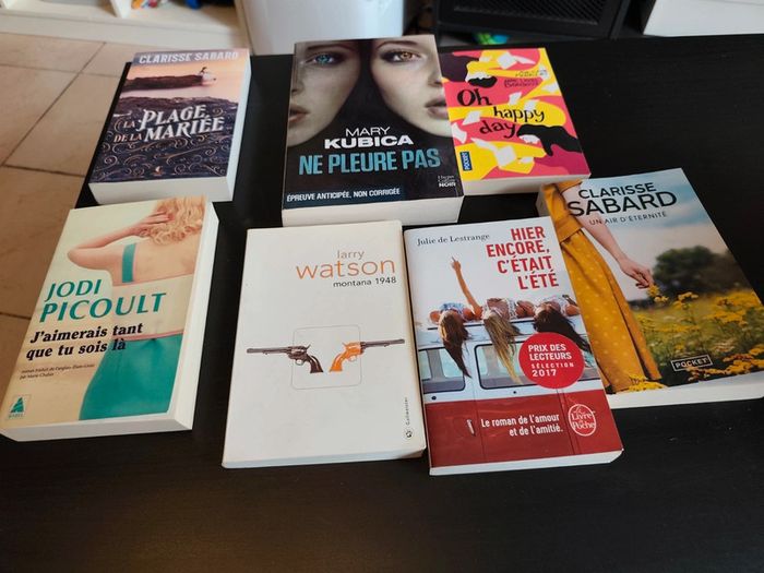 Divers livres poches