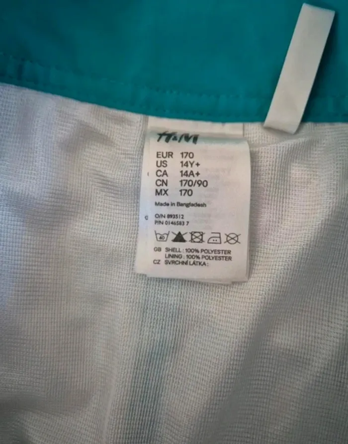 🌺 Short de bain H&M - Taille 14 ans 🌺 - photo numéro 3