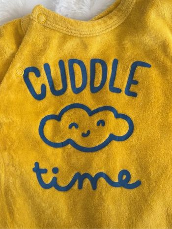 Grenouillère en velours