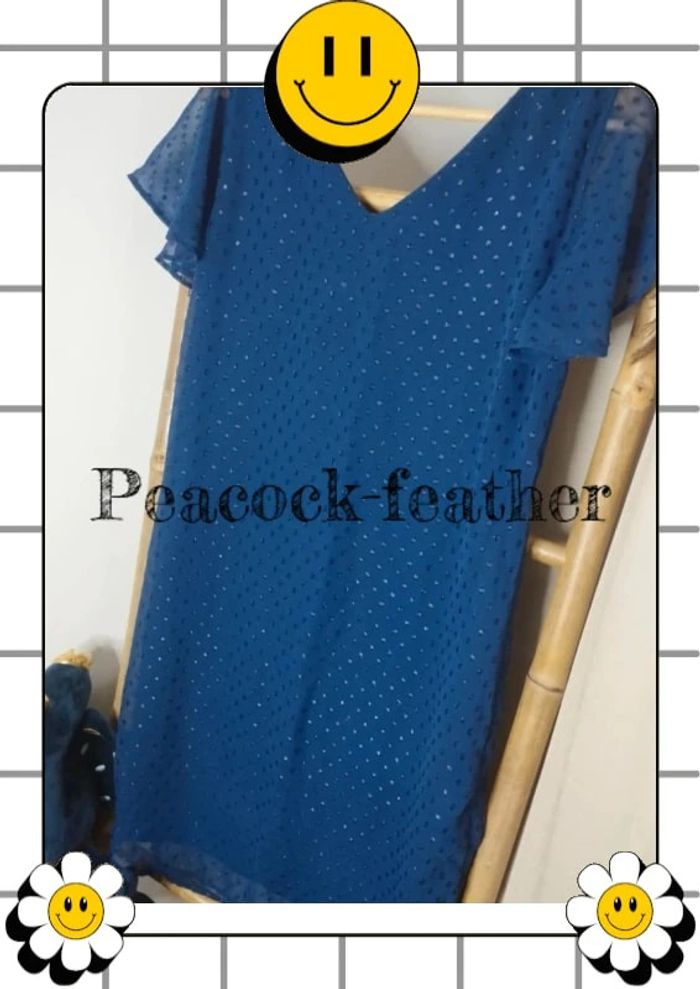 Robe bleue Kiabi 40 - photo numéro 10