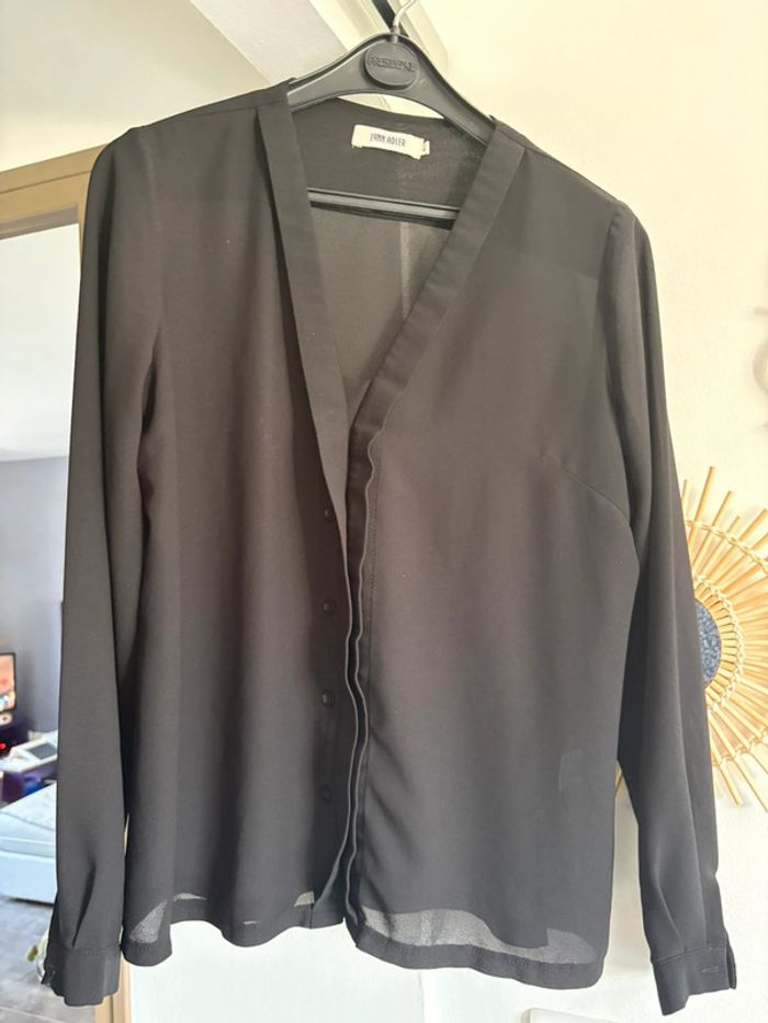 Blouse noire Lynn Adler taille L