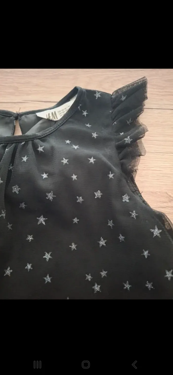Robe h&m avec gilet kiabi noir 8 ans - photo numéro 4