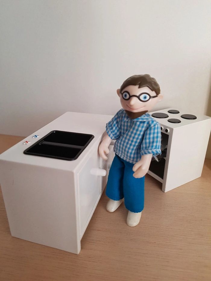 Mobilier cuisine et chambre pour maison de poupée Ikea - photo numéro 12