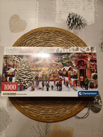 Puzzle 1000 pièces Carrousel Noël 