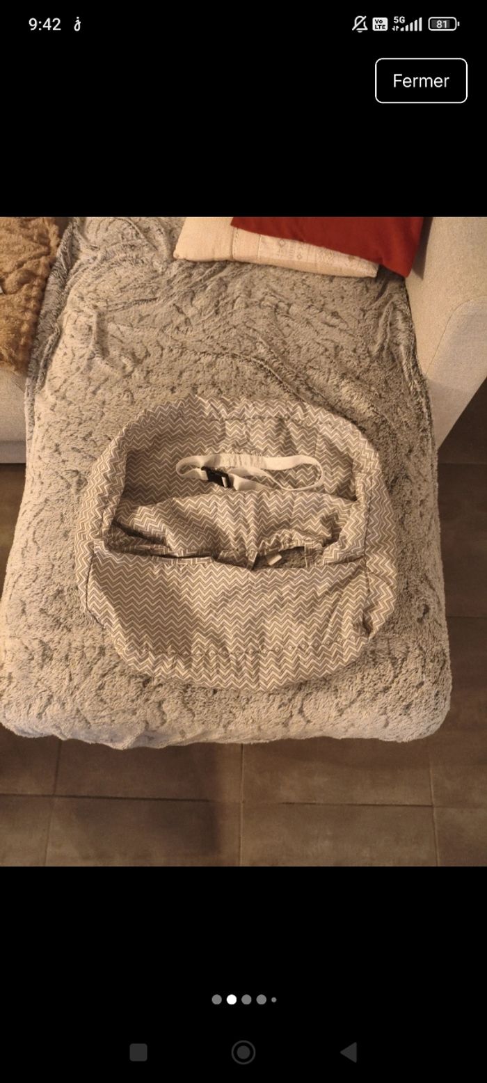 Housse protection caddie bébé - photo numéro 2