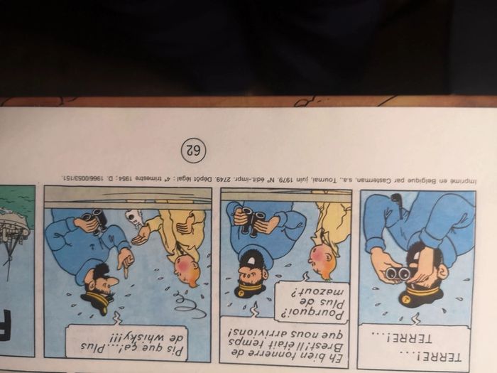 Bande dessinée Tintin - L'Étoile Mystérieuse - photo numéro 3
