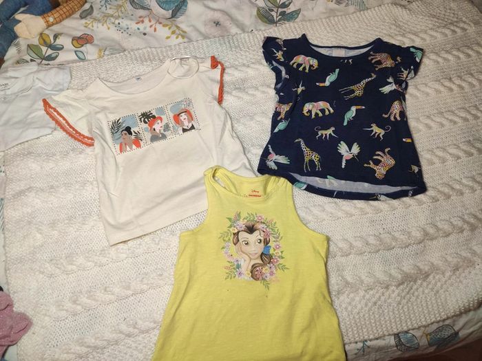 Lot de t-shirts sergent major 4 ans