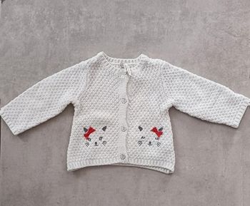 Gilet fille - 6 mois