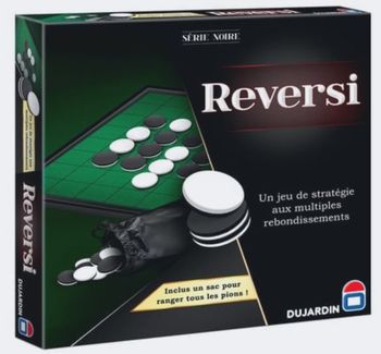 Jeu de stratégie - Reversi - Série Noire - Marque Dujardin - Neuf Scellé