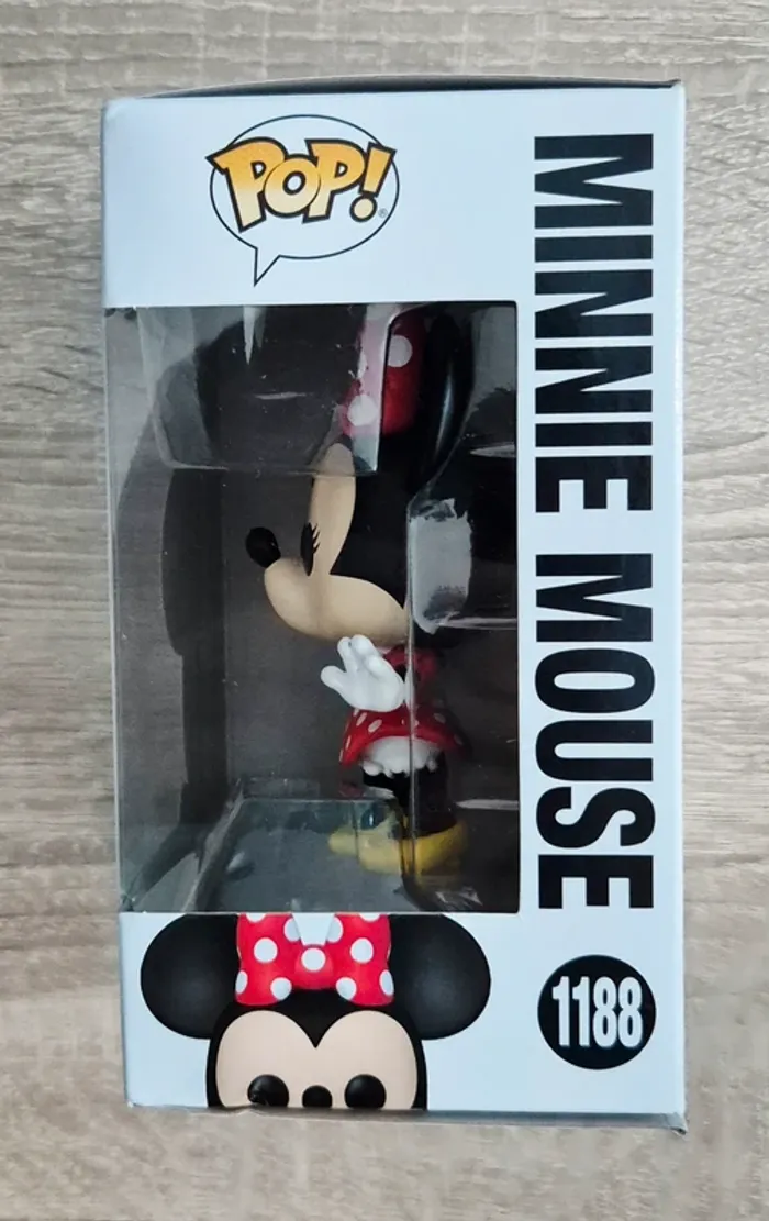 Figurine Pop Funko Disney : Minnie Mouse (Mickey and Friends) n°1188 - photo numéro 2