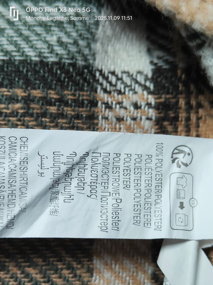 Chemise polaire 10ans-138-143cm Kiabi Réduction jusqu'à -70% - photo numéro 4