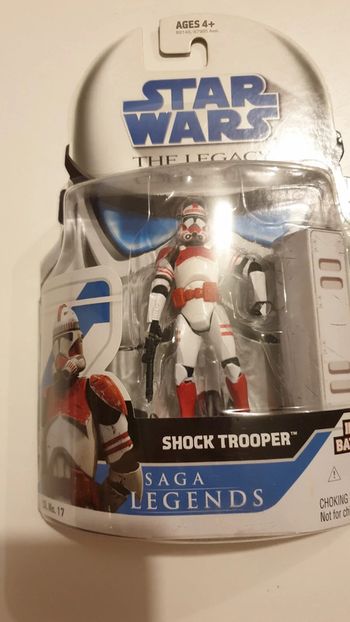 Figurine star wars: shock trooper