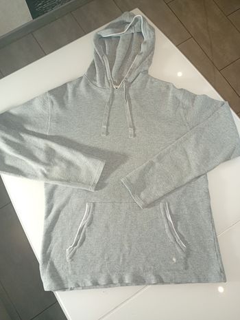 Hoodie Polo Ralph Lauren gris – Taille M – Très bon état