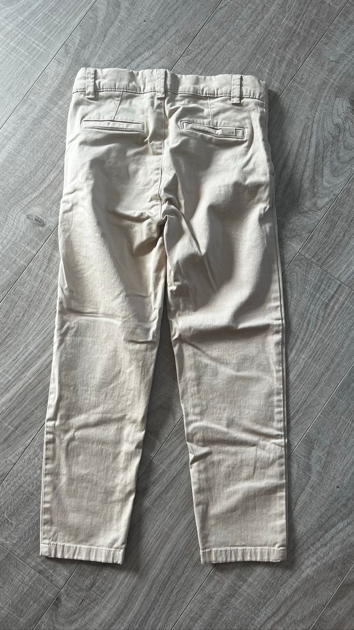 Pantalon chino beige 7 ans - photo numéro 2