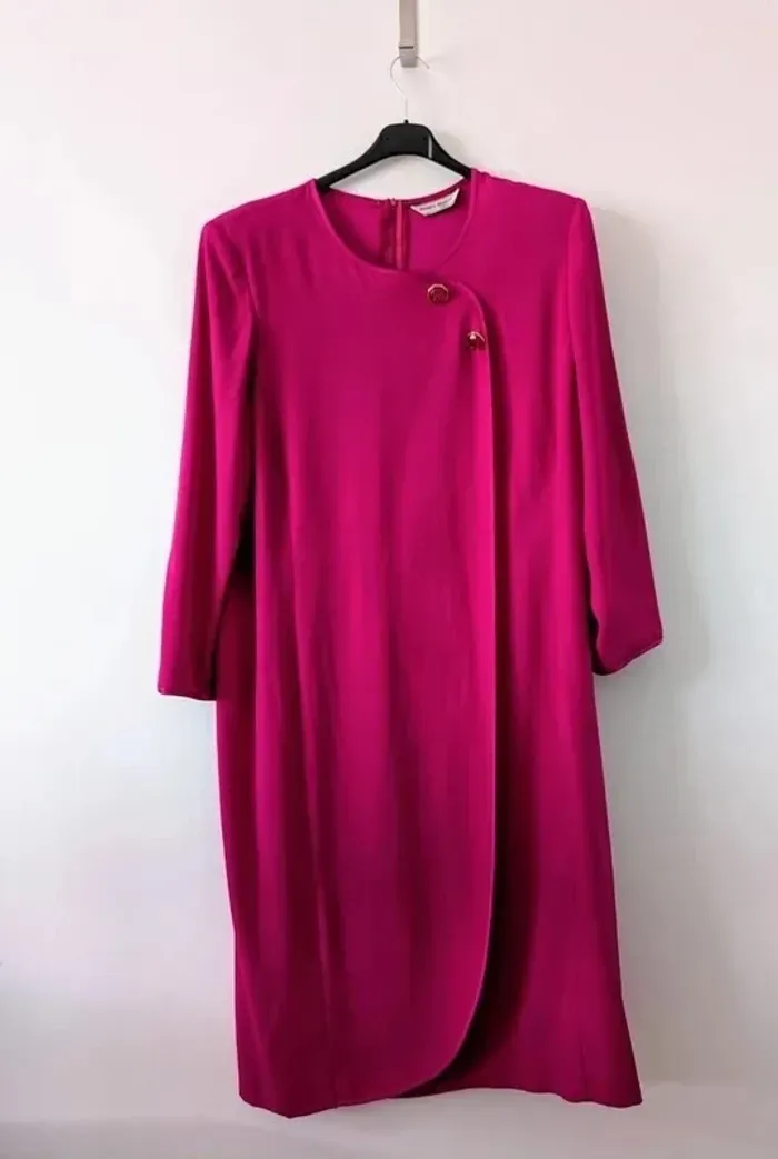 Robe de soirée avec ceinture - Marina Rinaldi - taille MR 31 (FR56) - photo numéro 4