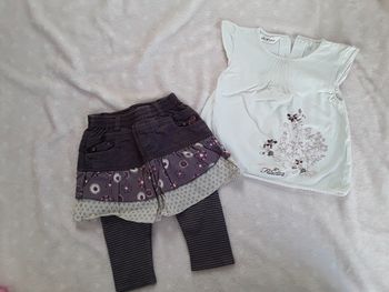 Ensemble fille JB 12 mois