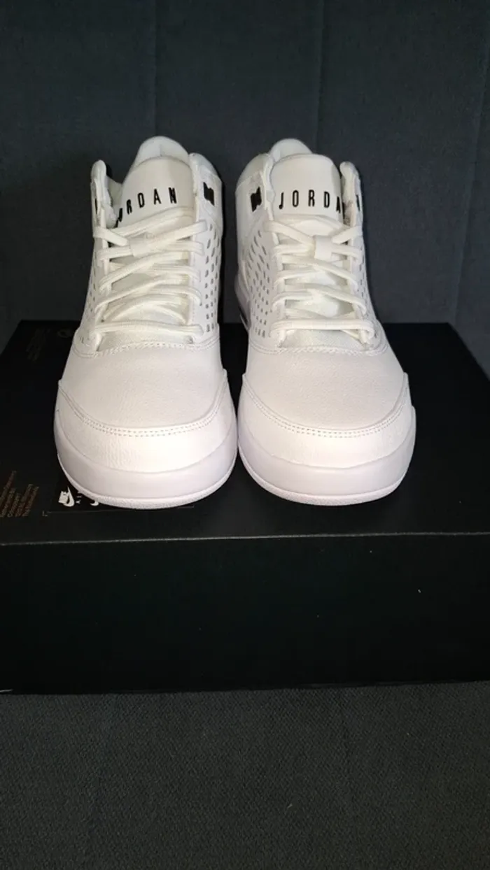 Baskets nike air jordan blanche - photo numéro 2