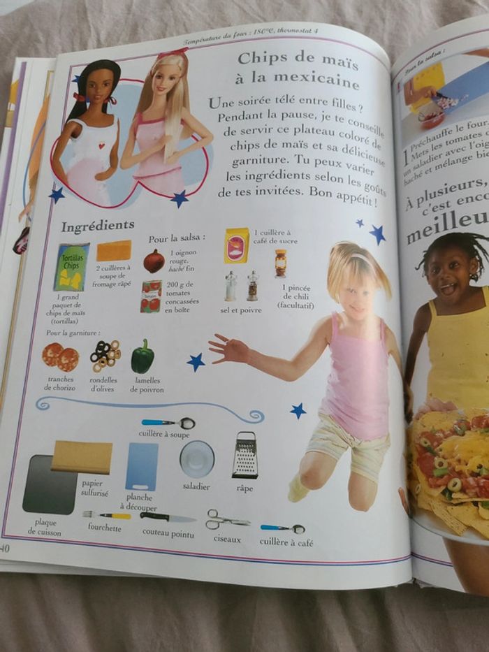 Livre barbie cuisinier en s'amusant - photo numéro 3