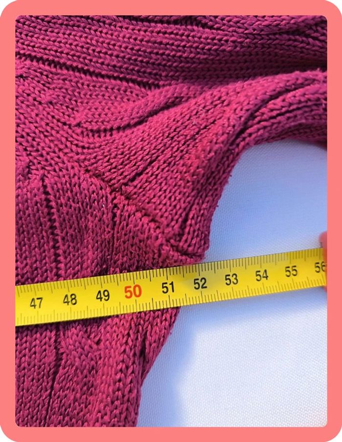 Magnifique Pull femme Ralph Lauren taille L rose scintillant avec boutons dorées - comme neuf - photo numéro 8