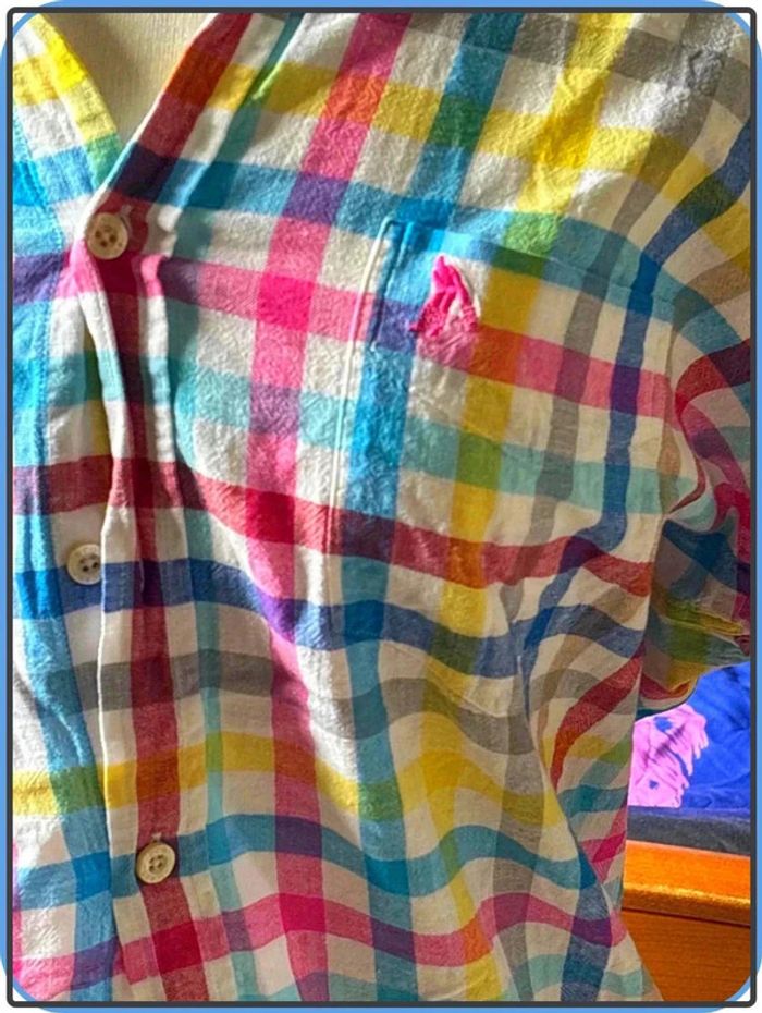 Magnifique chemise à carreaux taille 42 marque cricket & co - photo numéro 2