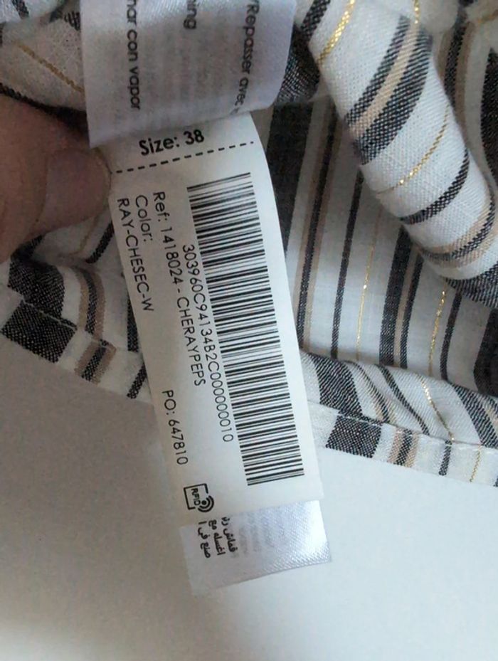 Chemise manches courtes femme taille 38 - photo numéro 6
