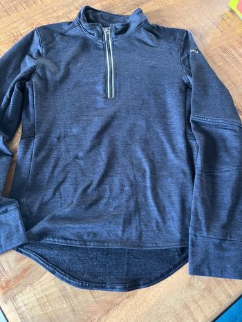 Polo d'équitation manches longues chaud Enfant