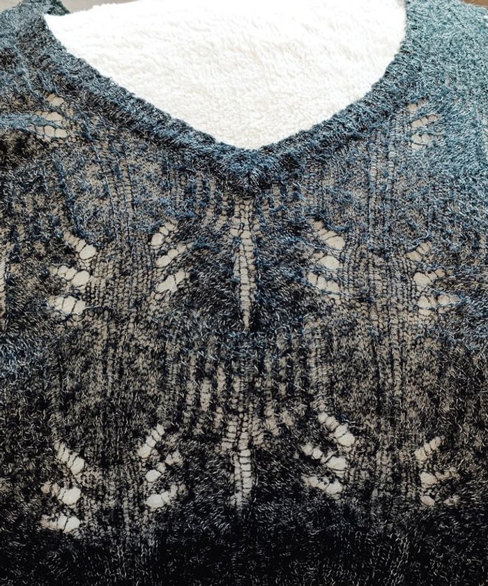 Pull gris anthracite Popcorn Taille S