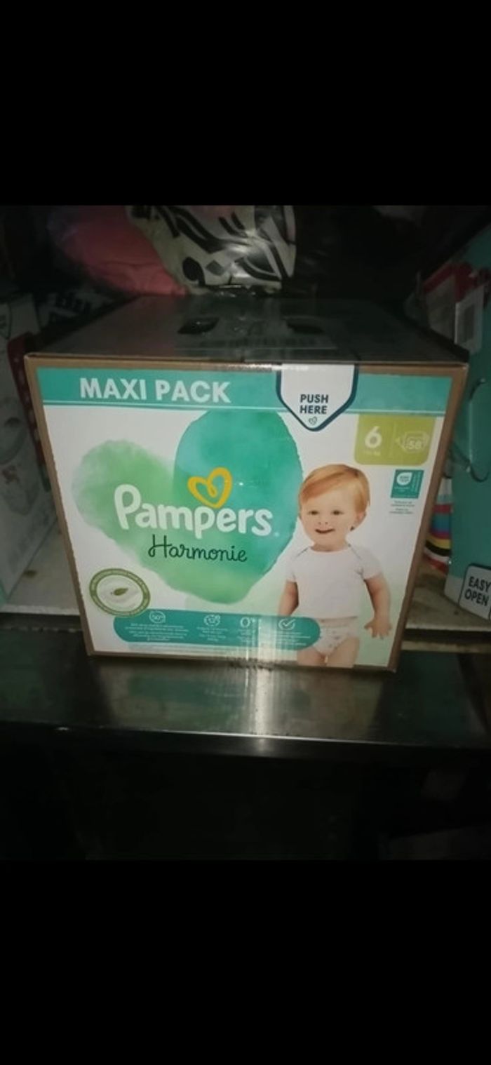 Pampers taille 6 58 couches