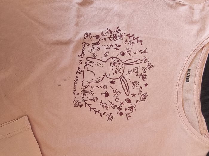 Lot 3 t-shirts fille 6 ans - photo numéro 3