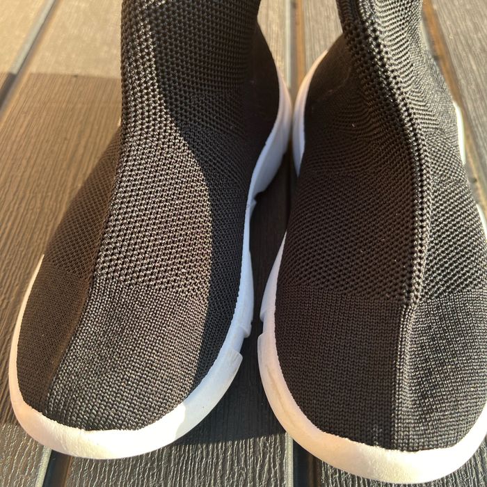 Basket hautes en maille - photo numéro 5