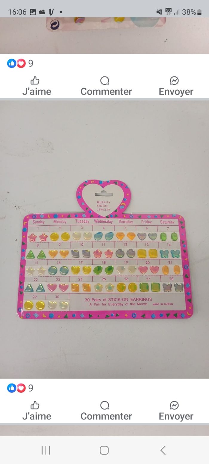 Autocollant boucles