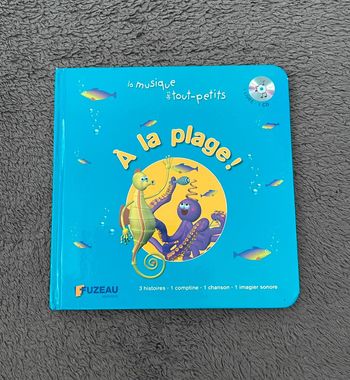 Livre-CD À la plage, Fuzeau