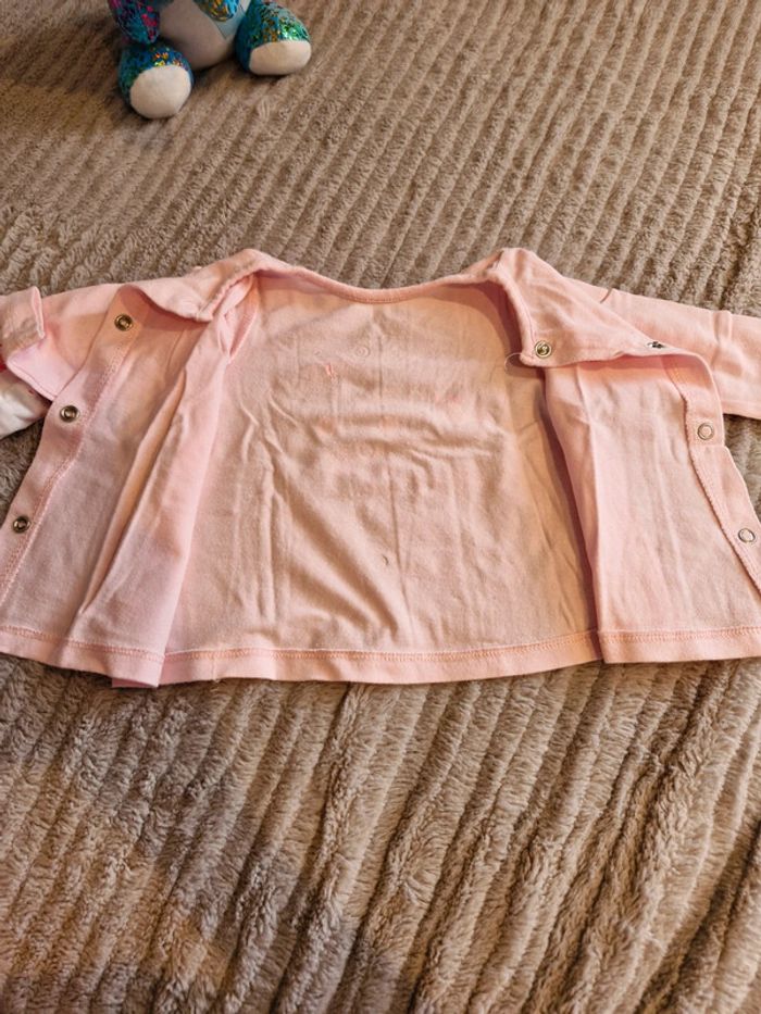 Ensemble pantalon et t-shirt fille 3 mois Sucre D'orge - photo numéro 8