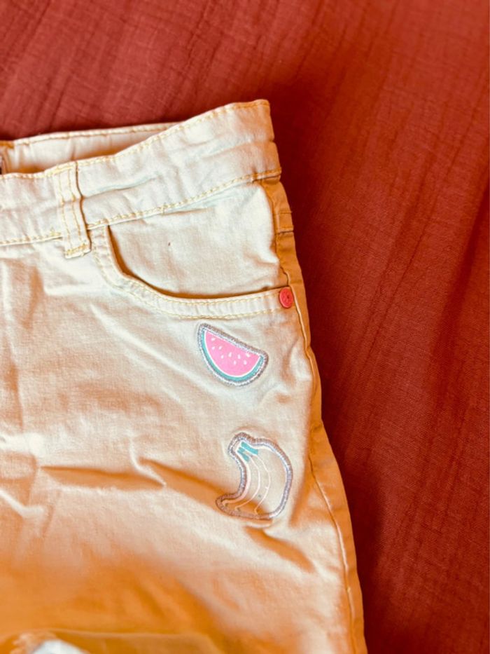 Jolie short jaune pastel liberto - photo numéro 2