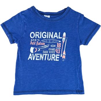 T-Shirt à manches courtes 4 ans en coton Petit Bateau