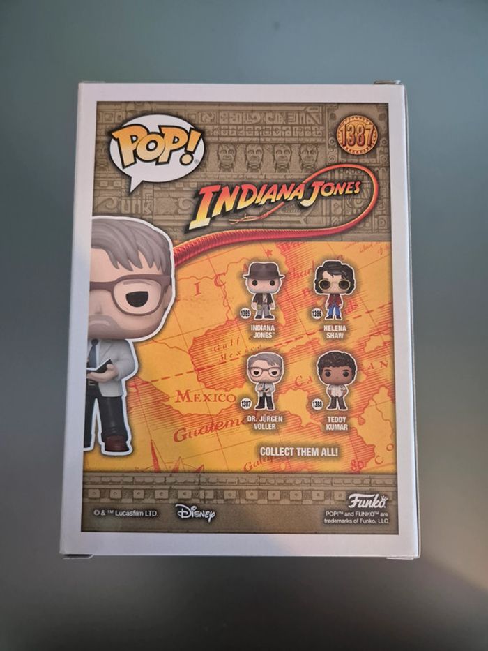 Figurine Funko Pop Lego Indiana Jones 1387 Dr Jurgen Voller - photo numéro 2
