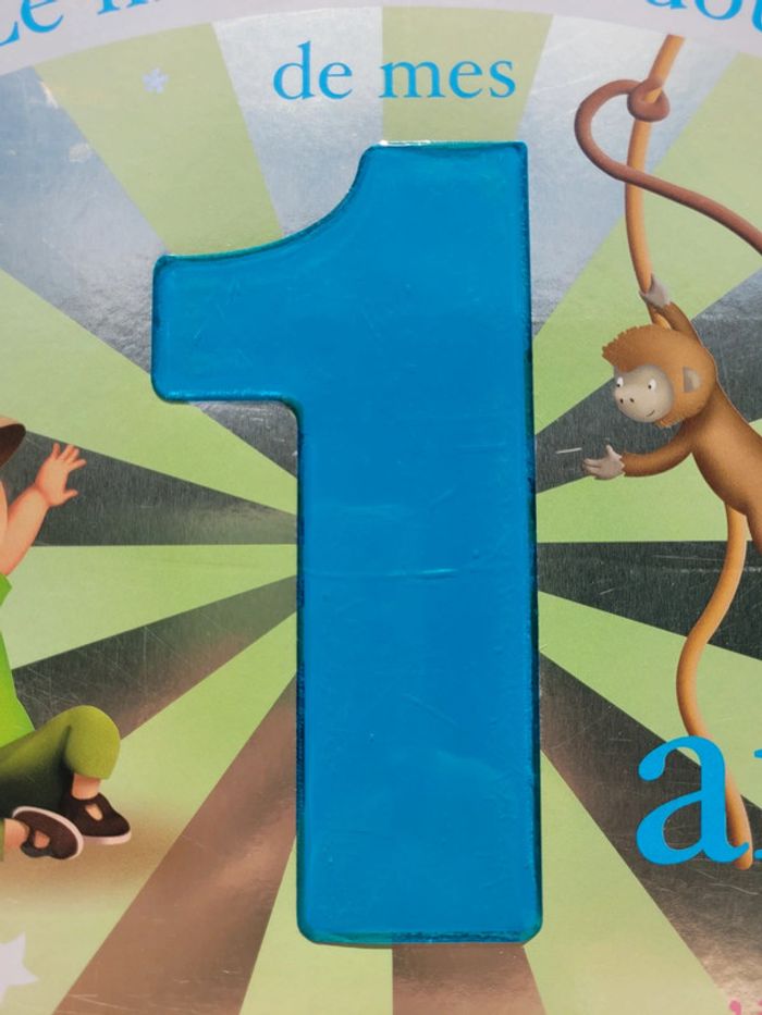 Livre couverture mousse Le Monde tout doux de mes 1 an, fleurus 53 - photo numéro 3