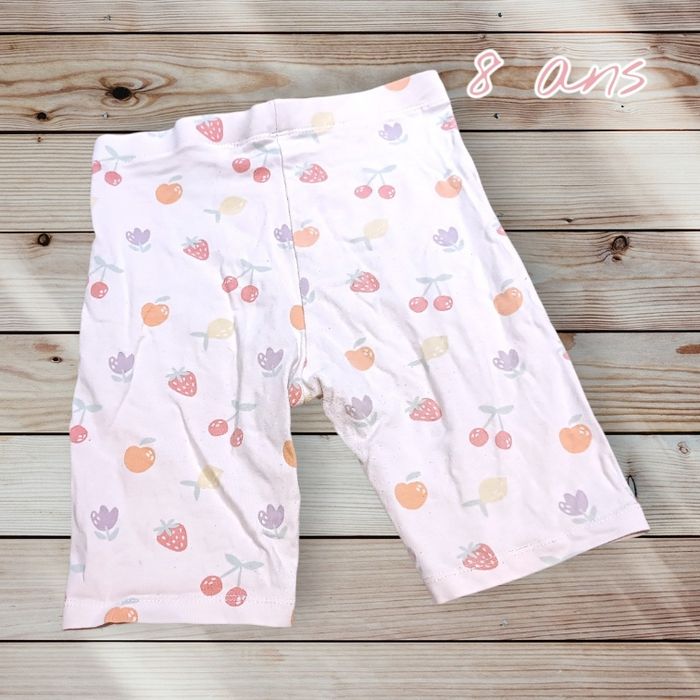 🍓🍍 cycliste à motifs fruits – fun & confort – 8 ans Kiabi 🍍🍓 - photo numéro 2