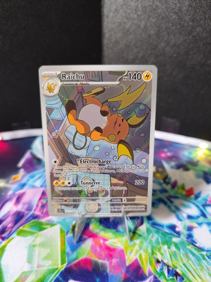 Carte pokémon neuve 🇨🇵 Raichu 211/193 Évolution à Paldéa - photo numéro 2