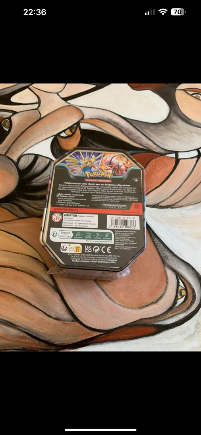 Pokebox zacian Pokémon neuve . - photo numéro 3