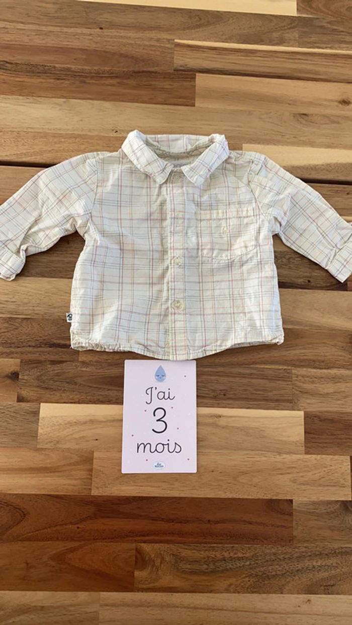 Chemise à carreaux