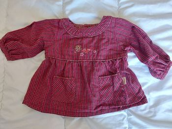 Haut tunique bébé fille taille 6mois