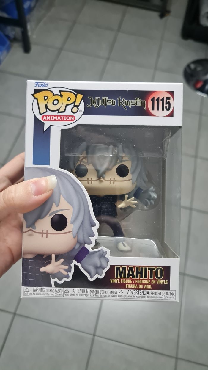 Figurine pop mahito jujutsu kaisen