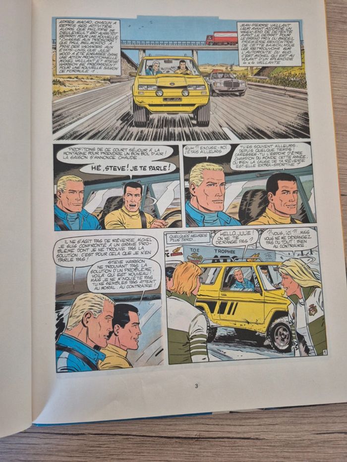 Bande dessinée Michel Vaillant Steve et Julie - photo numéro 4