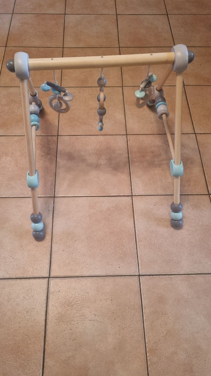Arche eveil en bois bebe