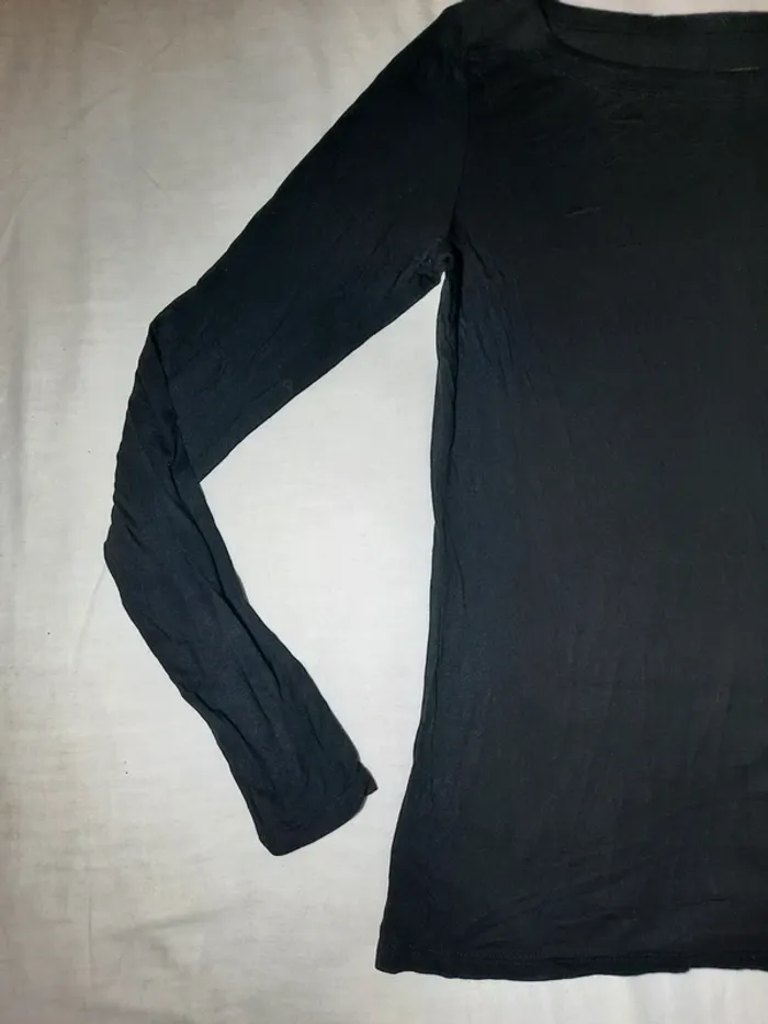 Blouse noire etam - photo numéro 2