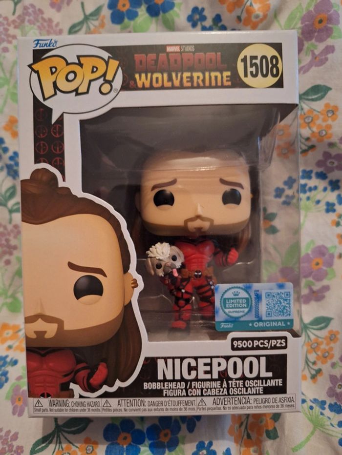 Funko pop marvel deadpool nicepool 1508