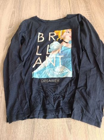 T-shirt manche longue reine des neige